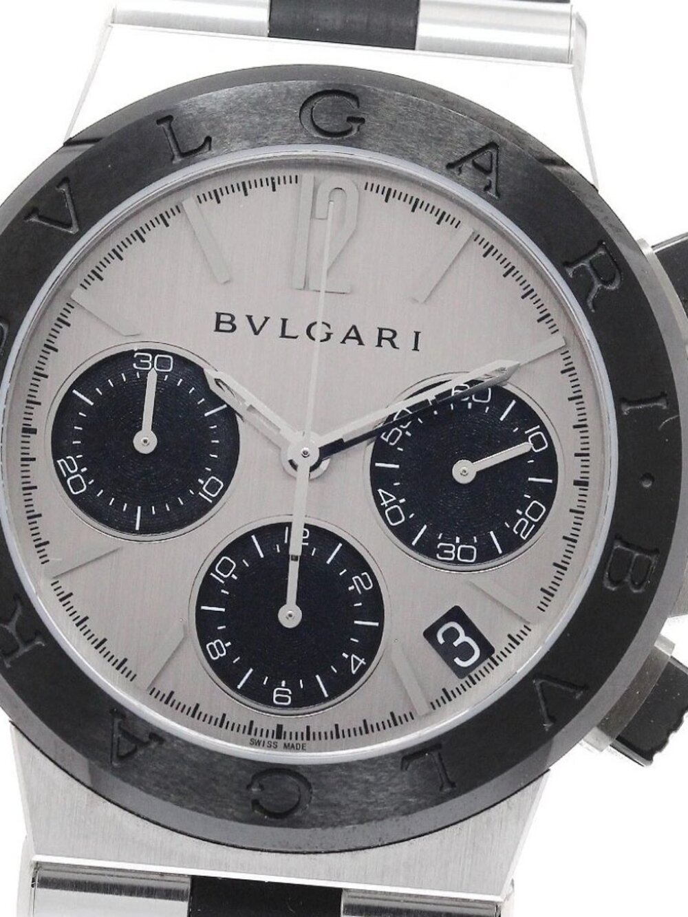 BVLGARI Diagono DG37SCCH Chronograph date Automatic Boy's Watch_951348